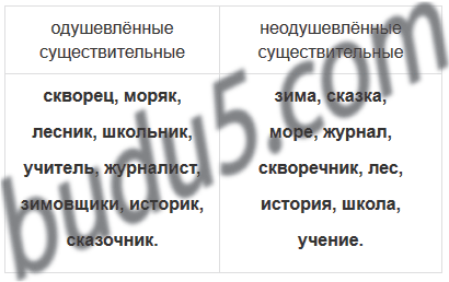 Распределите существительные на три группы. Одушевленные и неодушевленные русский язык 3 класс упражнение 57.