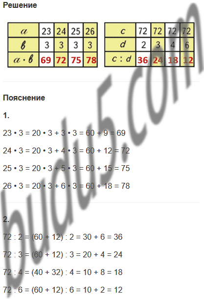 Страница 25 - ГДЗ Математика 3 класс. Моро, Бантова. Учебник часть 2