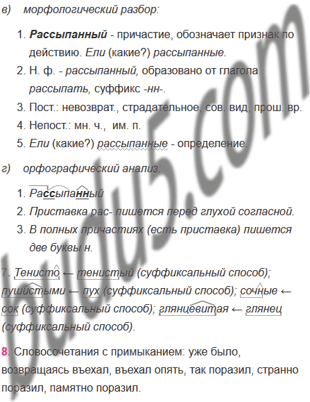 Русский язык 8 класс упражнение 416